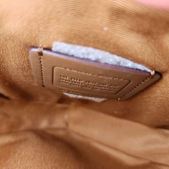 NWT Coach CU373 Coach X Observed By Us Heart Crossbody Signature Canvas Print - Picture 6 of 7